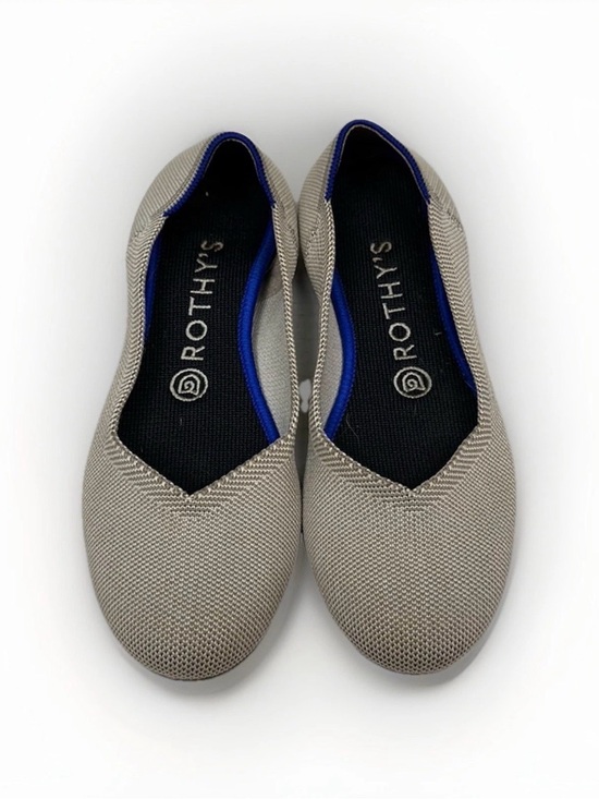 Rothy's Shoes - ROTHY'S THE FLAT ROUND TOE CREAM BALLET FLATS SHOES WOMEN'S 7.5